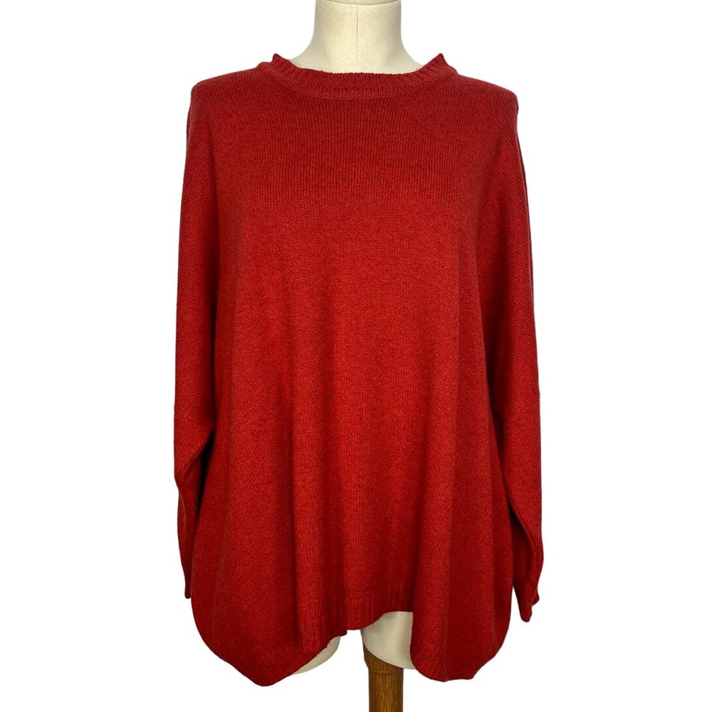 Red Eskandar Sweater | Cashmere | Bust 74 | Designer